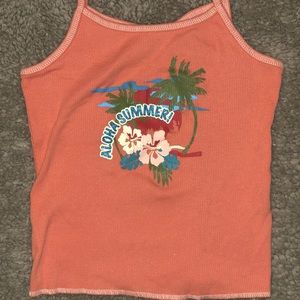 Size 8 Girls Cropped Tank